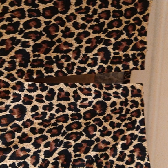 Cato animal print skirt Sz 12 - Picture 5 of 9